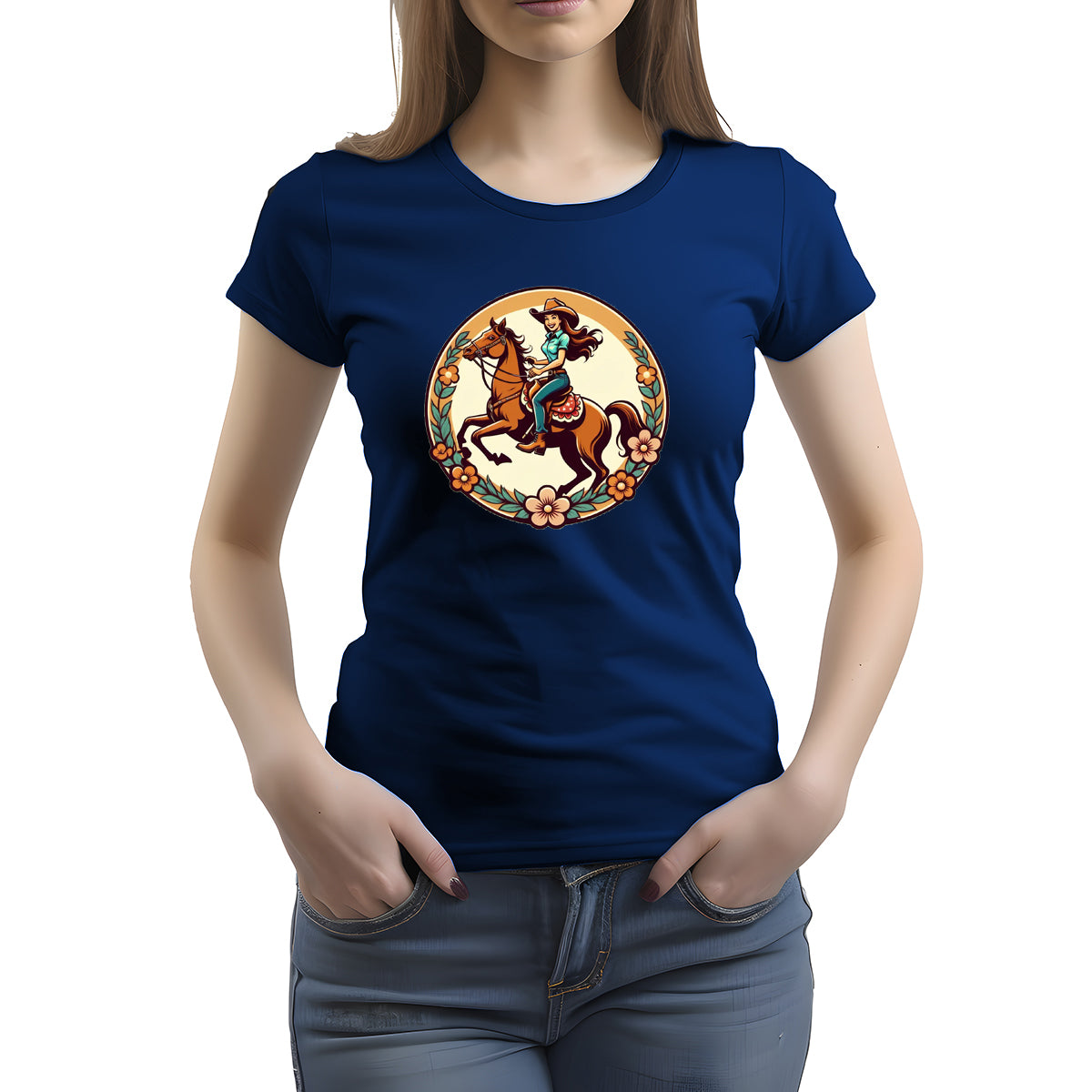 CAMISETA FEMININA LIKE A COWGIRL 2