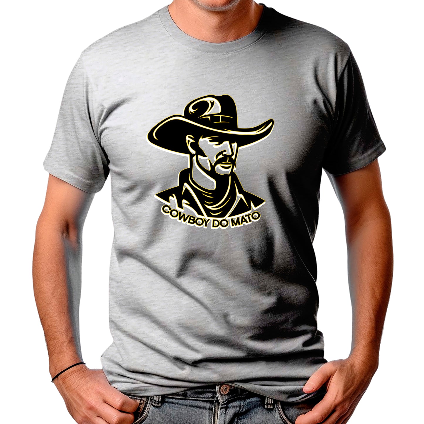 CAMISETA MASCULINA COWBOY DO MATO