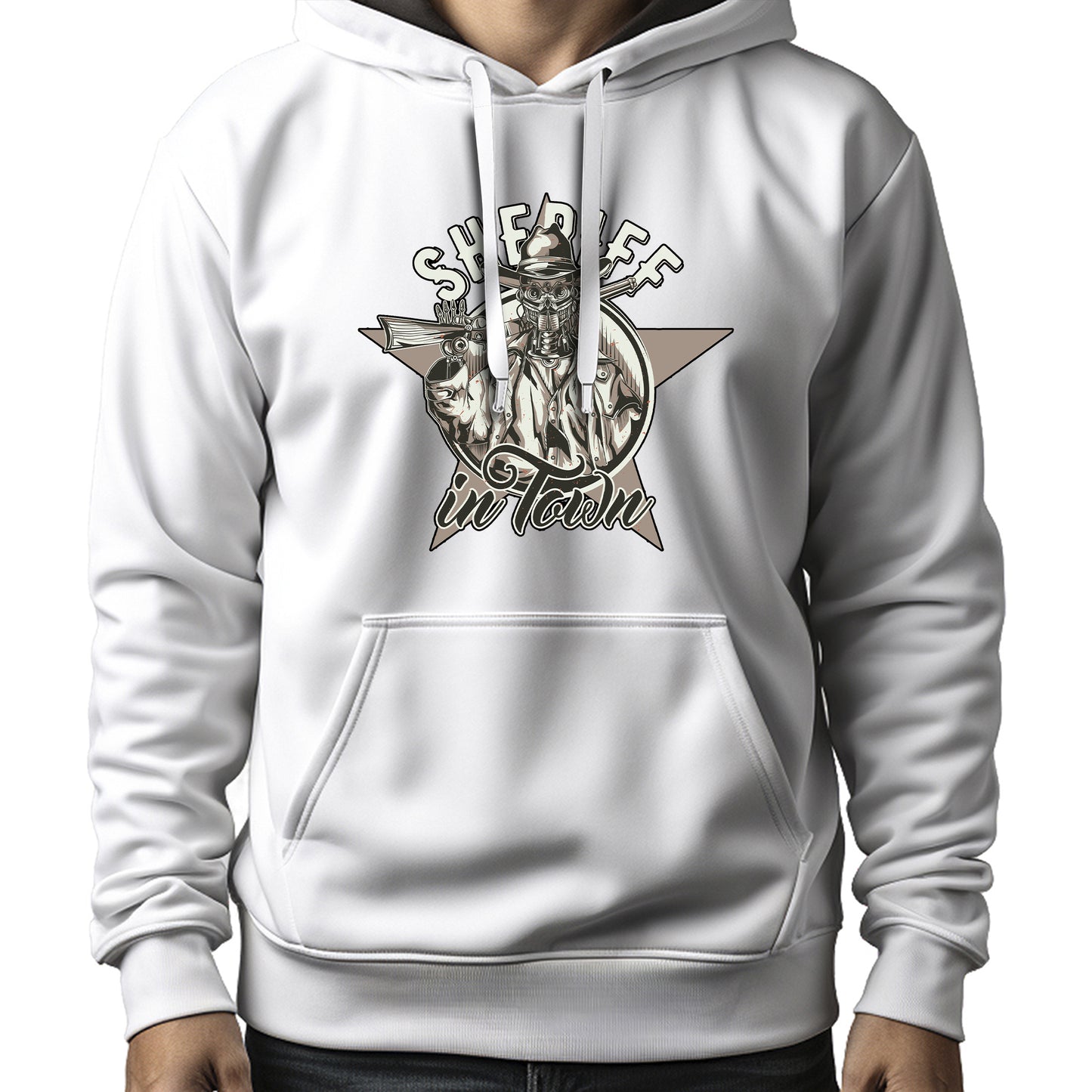 MOLETOM MASCULINO SHERIFF IN THE TOWN