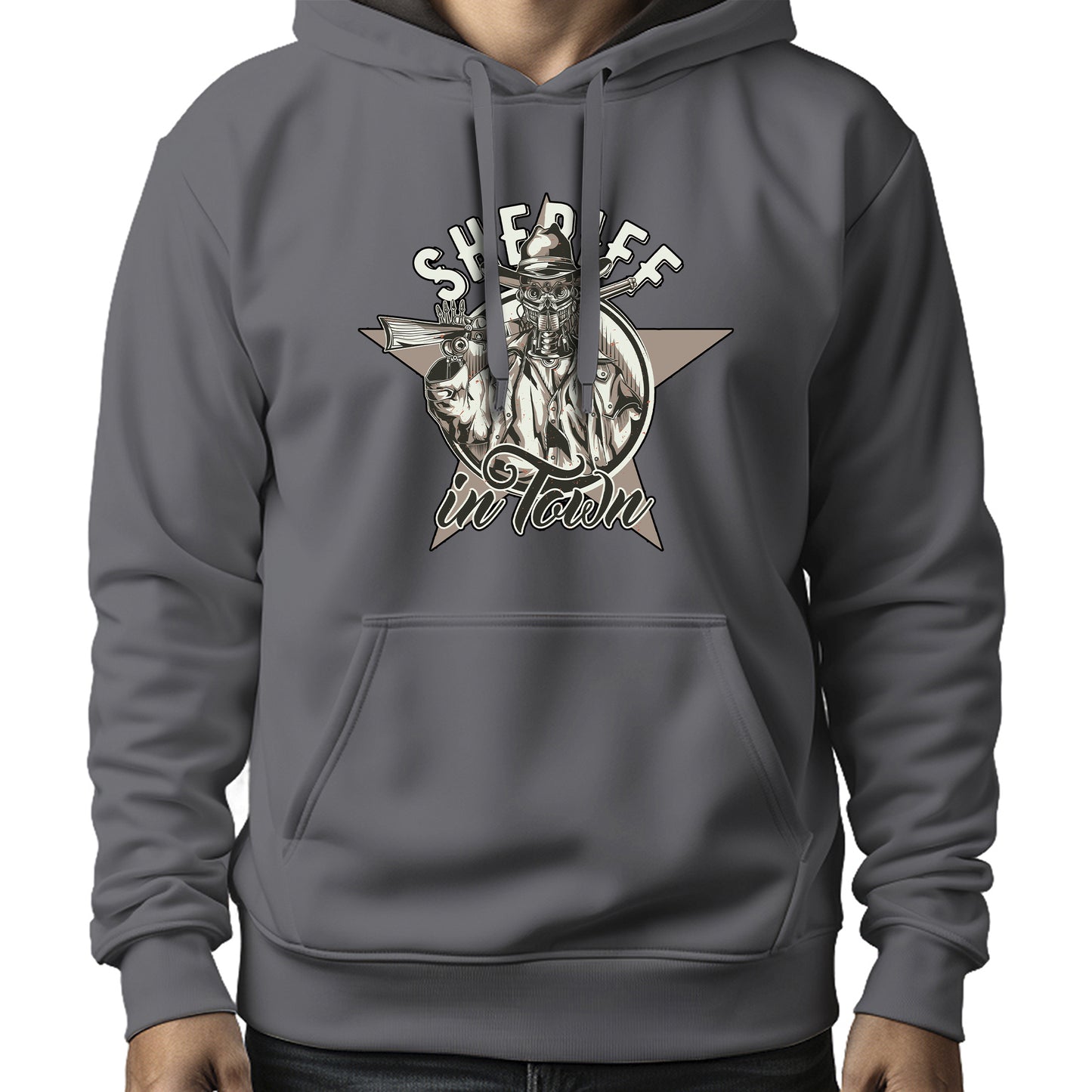 MOLETOM MASCULINO SHERIFF IN THE TOWN