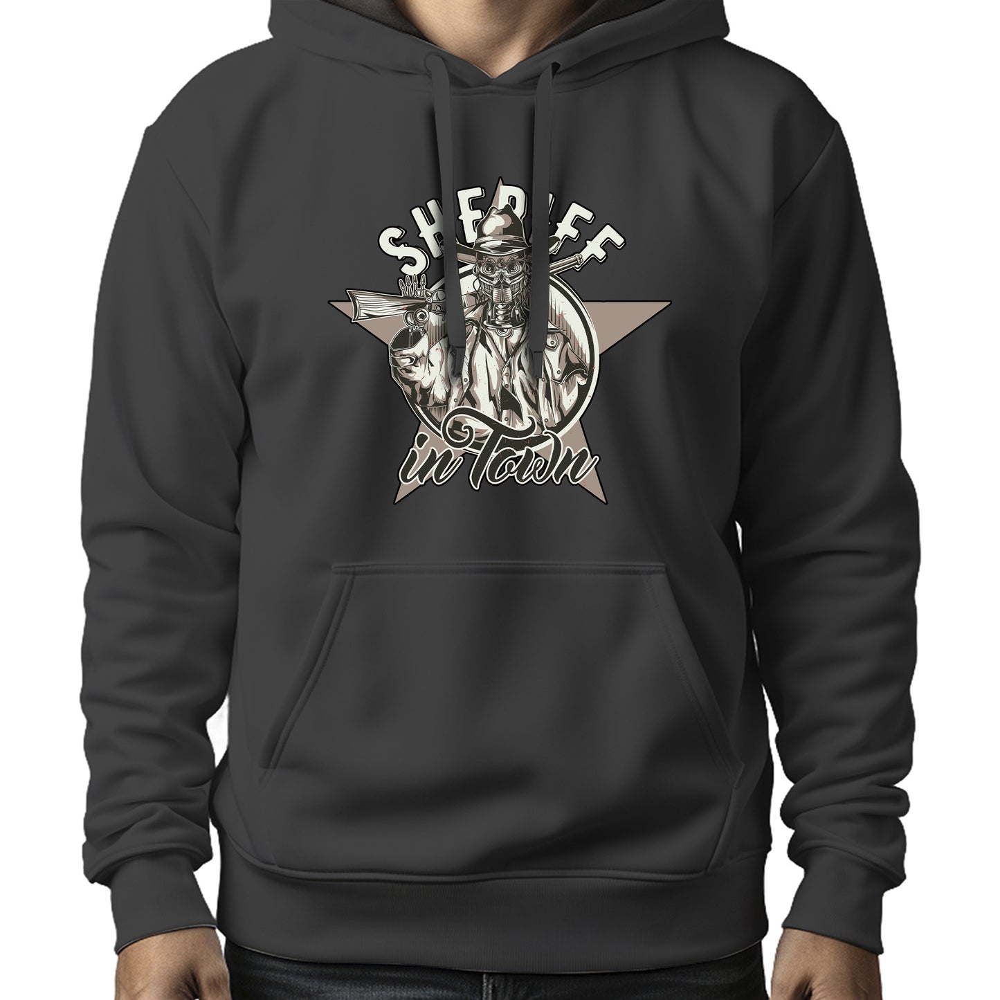 MOLETOM MASCULINO SHERIFF IN THE TOWN
