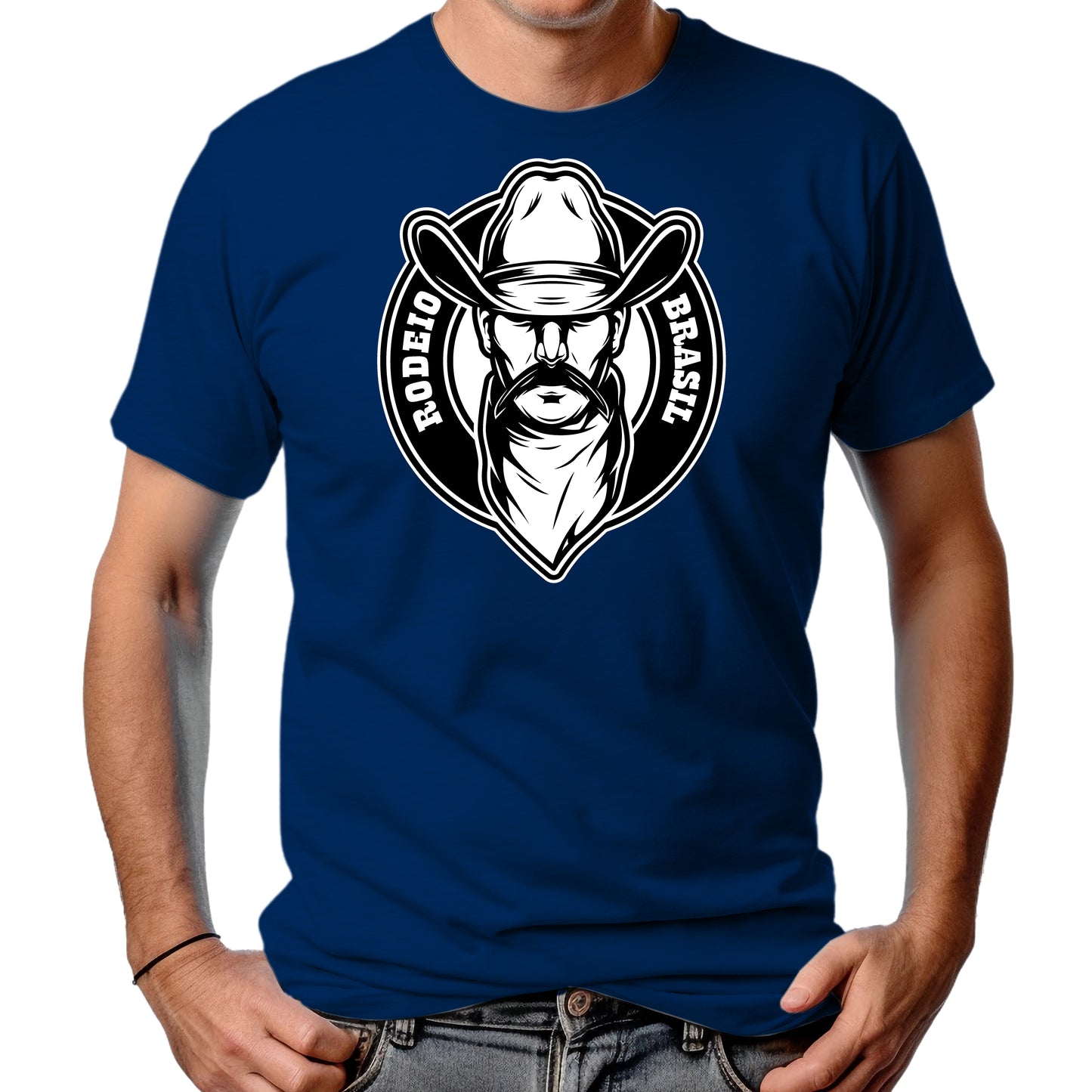 CAMISETA MASCULINA RODEIO BRASIL