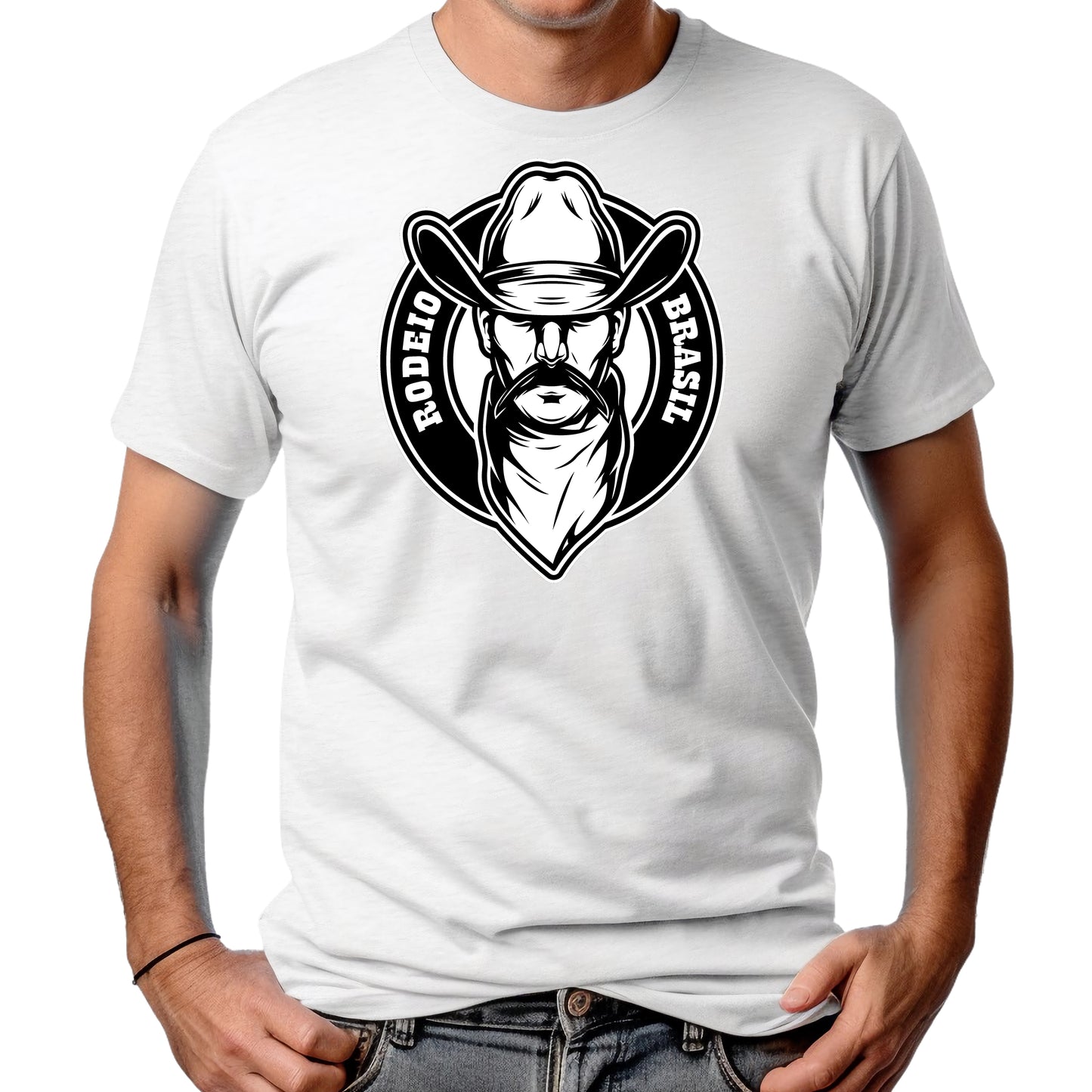CAMISETA MASCULINA RODEIO BRASIL