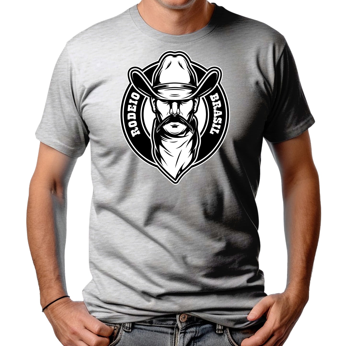 CAMISETA MASCULINA RODEIO BRASIL
