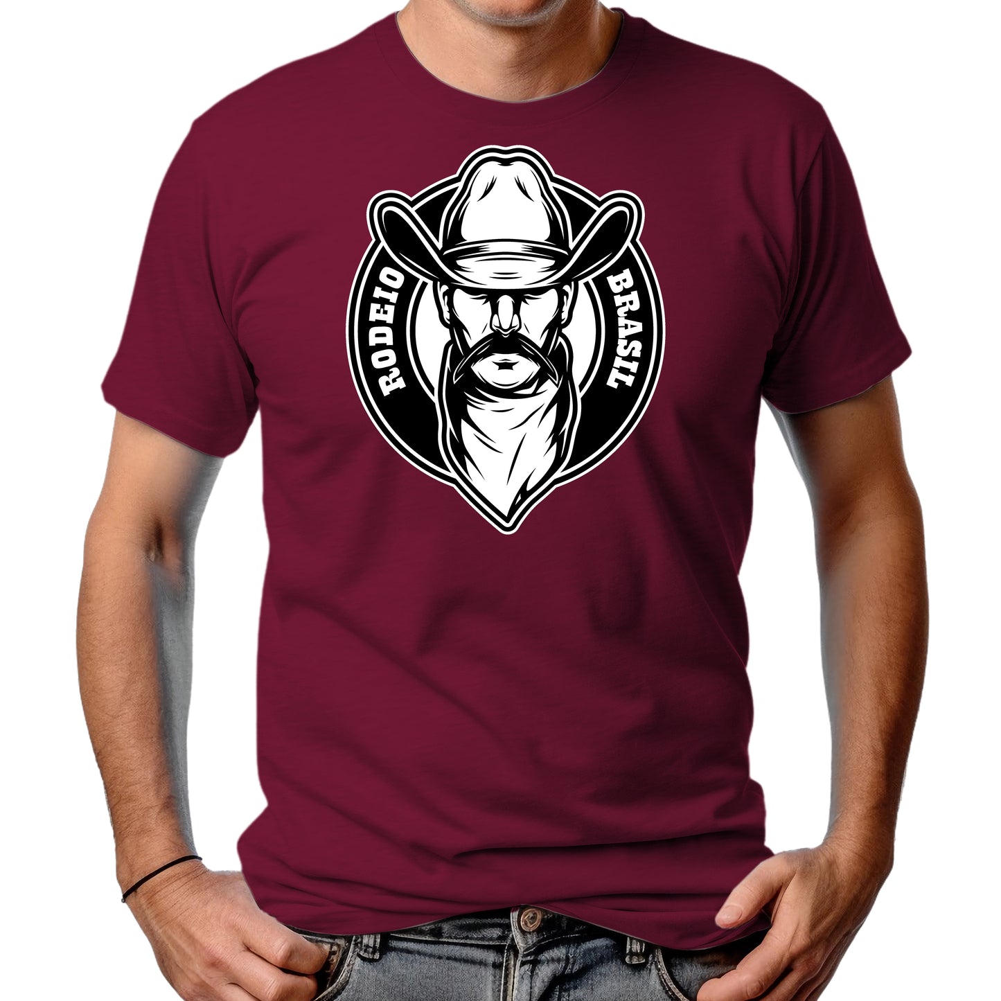 CAMISETA MASCULINA RODEIO BRASIL