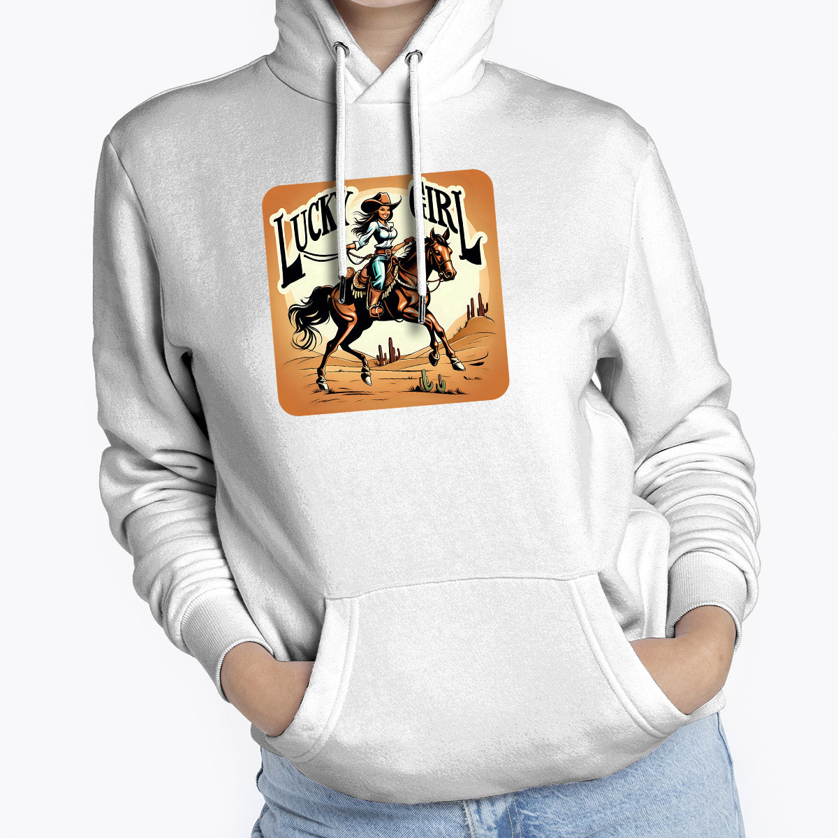 MOLETOM FEMININO LUCKY GIRL