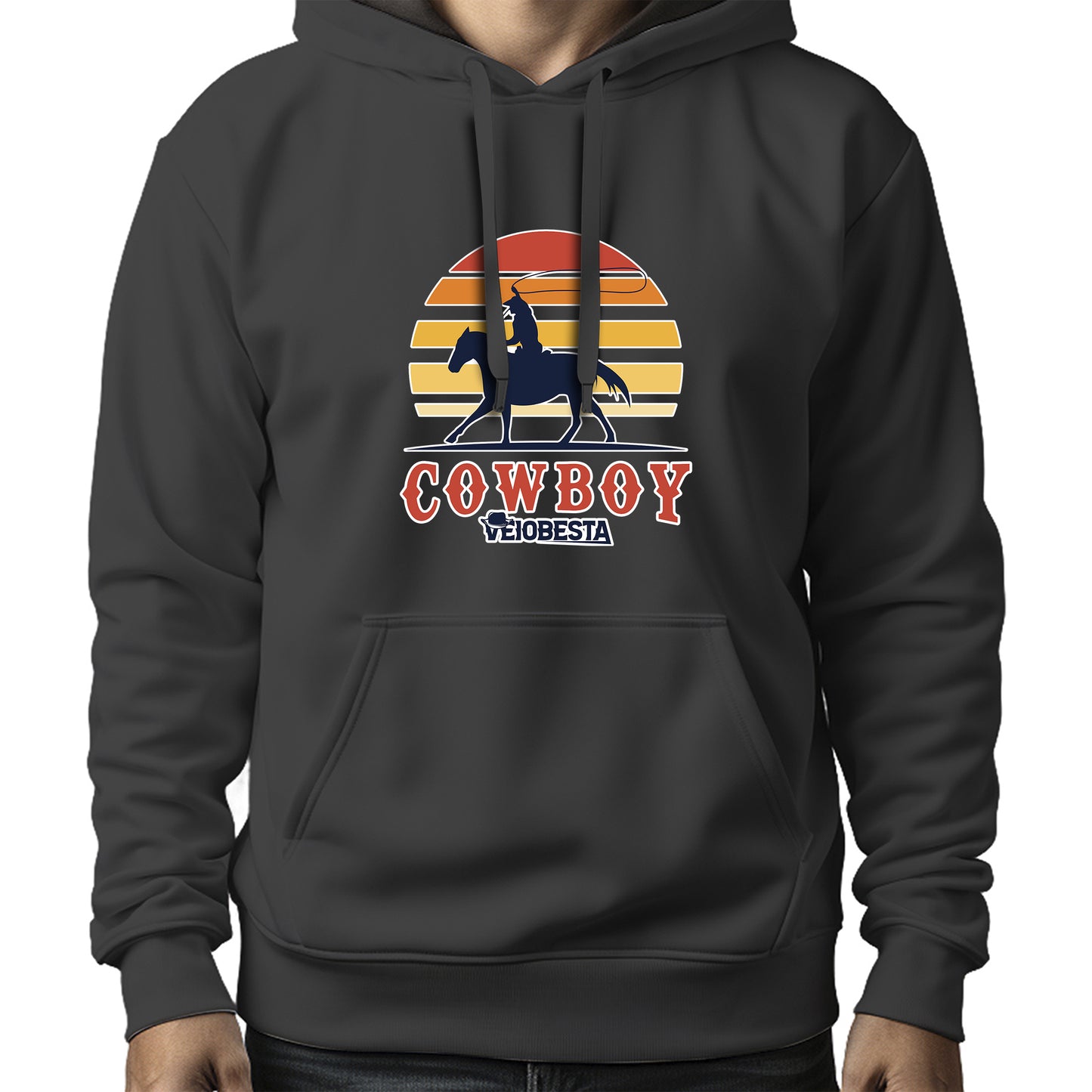 MOLETOM MASCULINO COWBOY VEIOBESTA