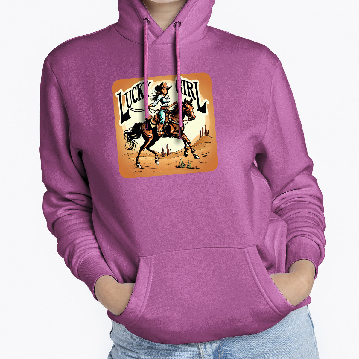 MOLETOM FEMININO LUCKY GIRL