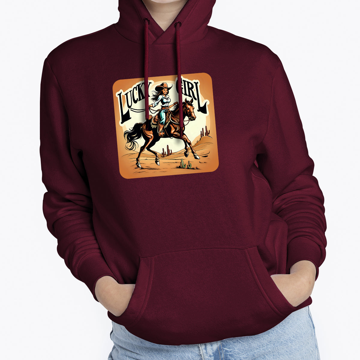 MOLETOM FEMININO LUCKY GIRL
