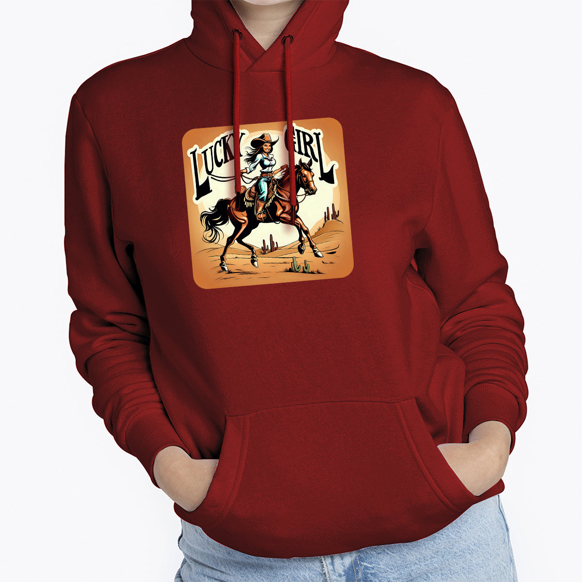 MOLETOM FEMININO LUCKY GIRL
