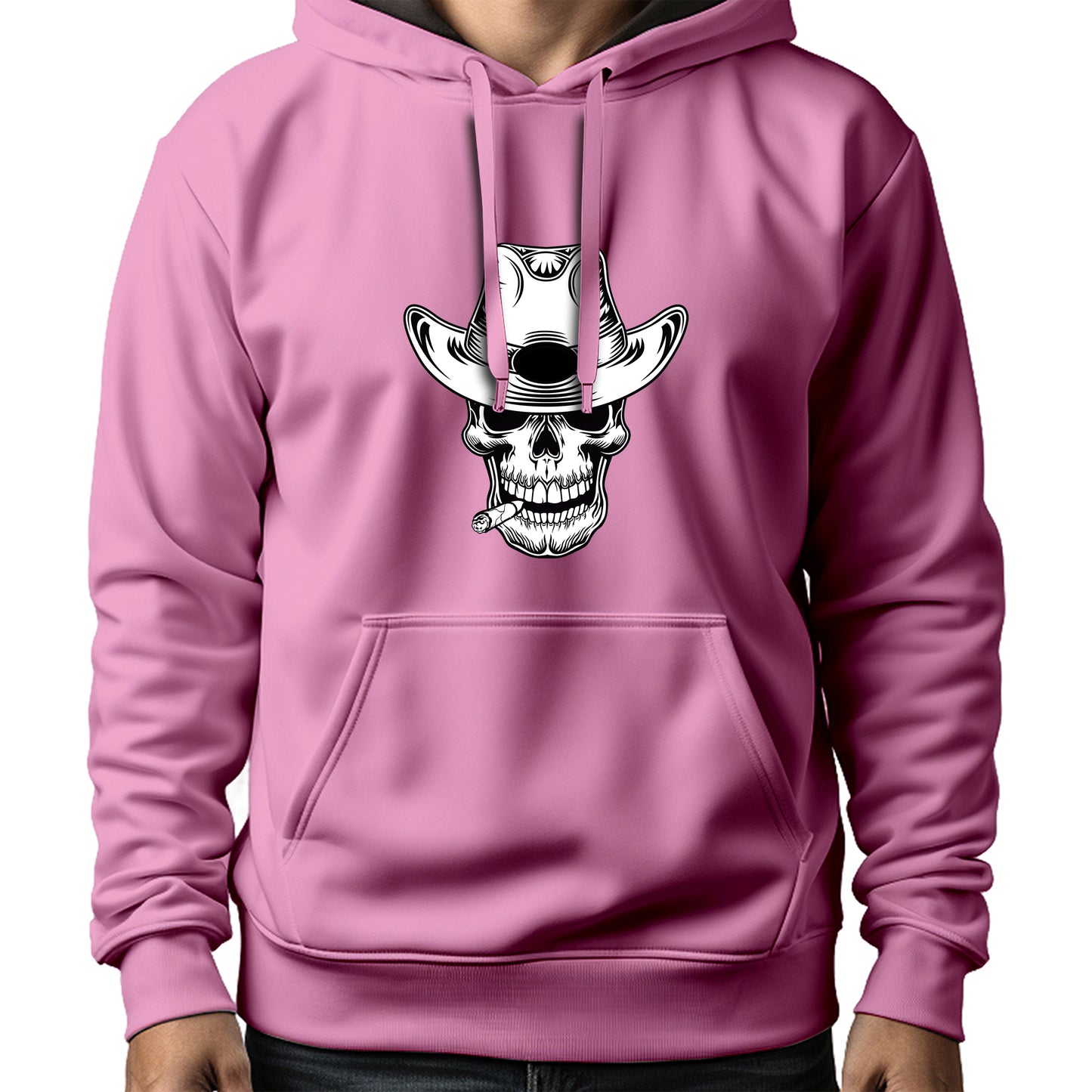 MOLETOM MASCULINO SMOKING SKULL