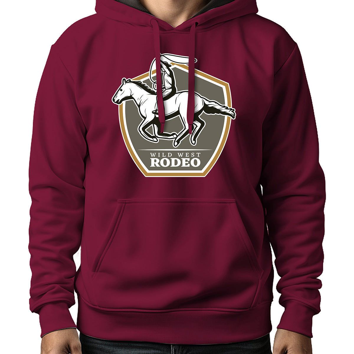 MOLETOM MASCULINO WILD WEST RODEIO
