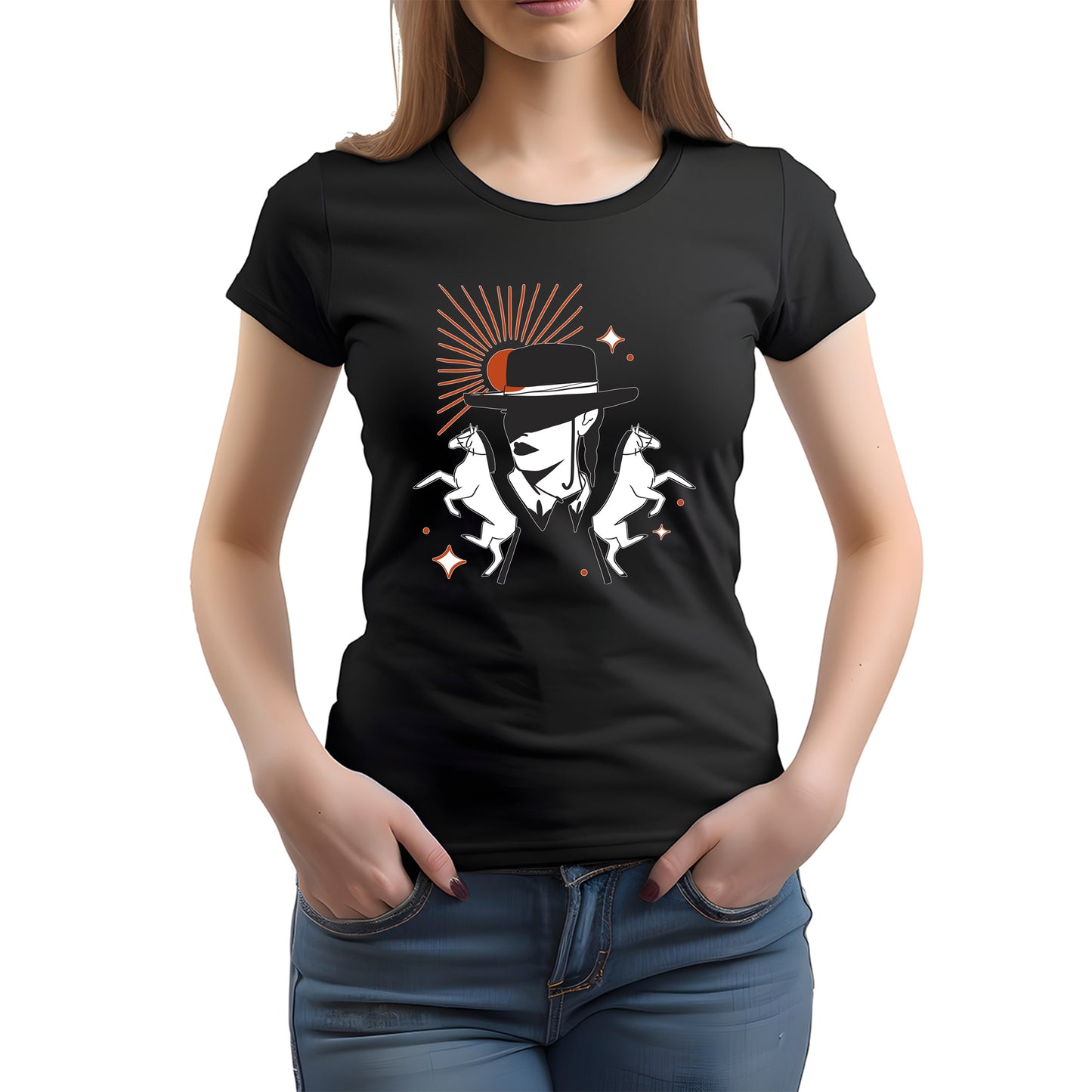 CAMISETA FEMININA JAPAN COWGIRL