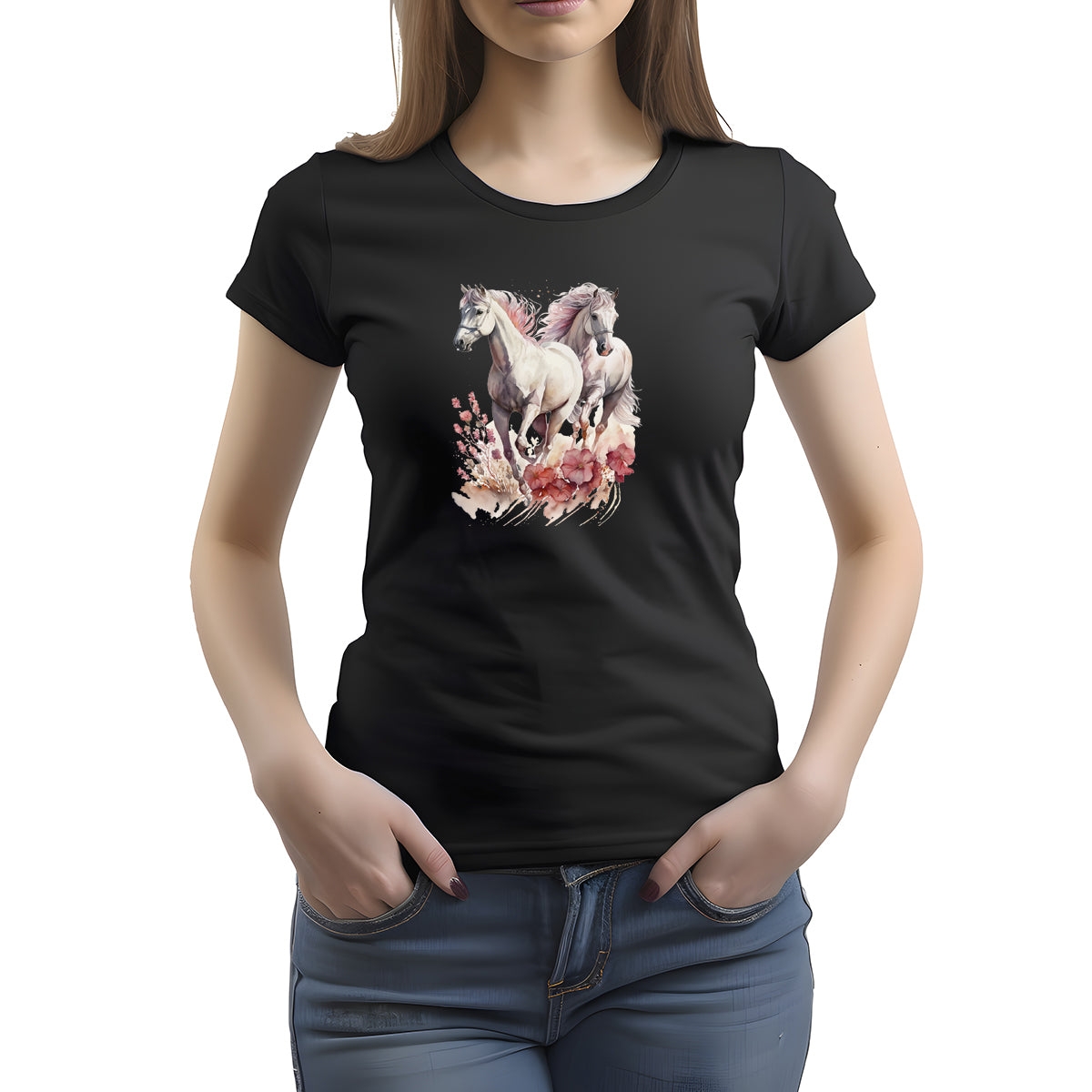 CAMISETA FEMININA HORSE LOVING