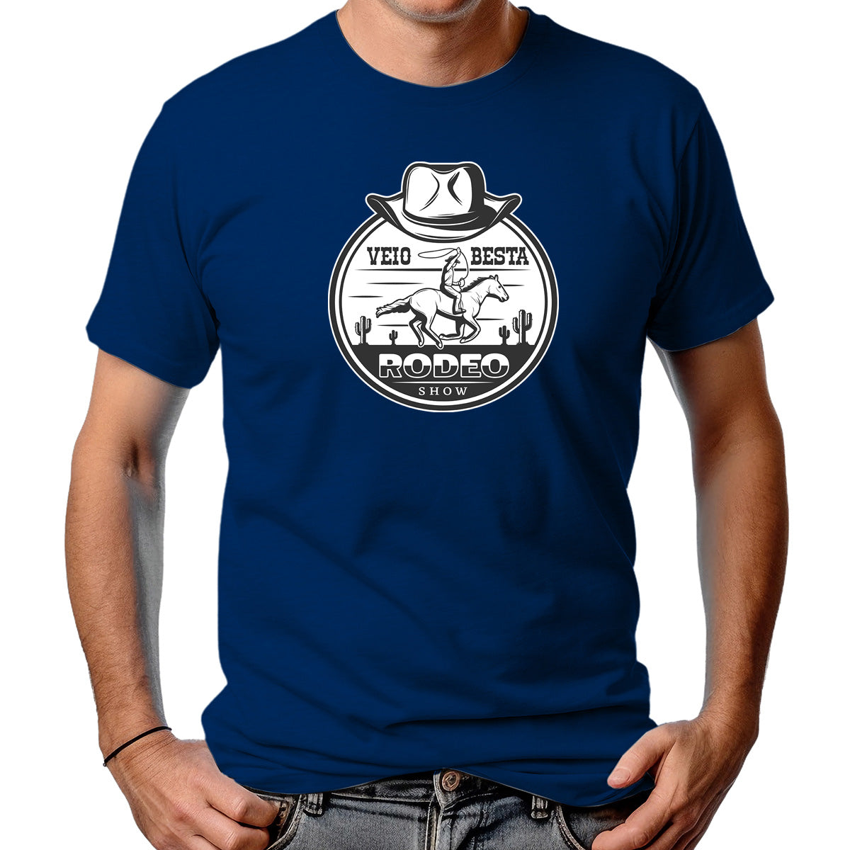 CAMISETA MASCULINA RODEIO SHOW