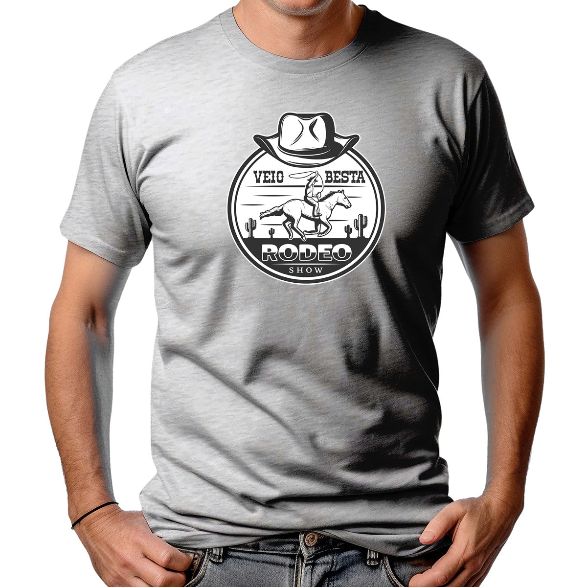 CAMISETA MASCULINA RODEIO SHOW