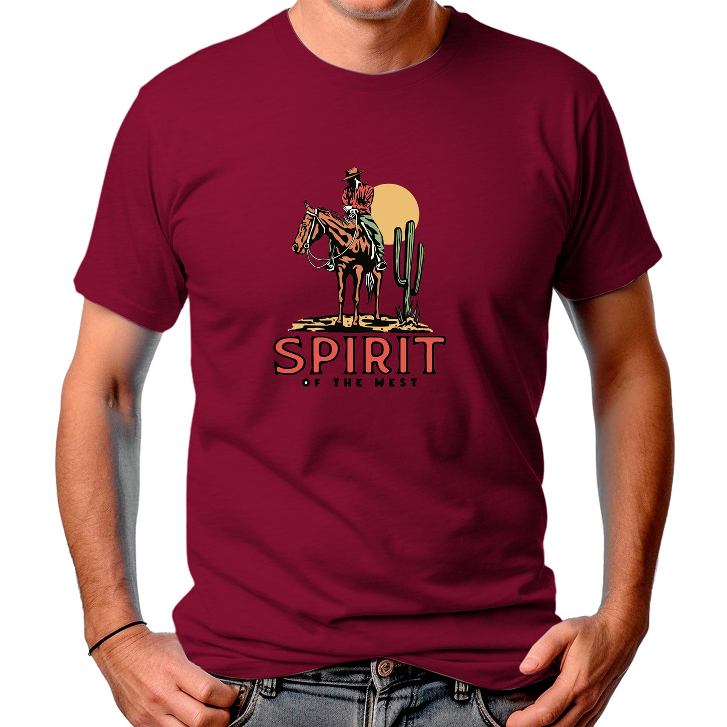 CAMISETA MASCULINA SPIRIT OF THE WEST
