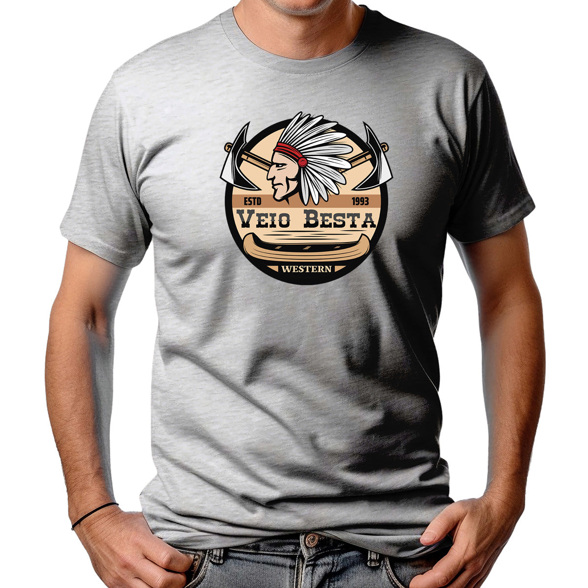 CAMISETA MASCULINA INDIO