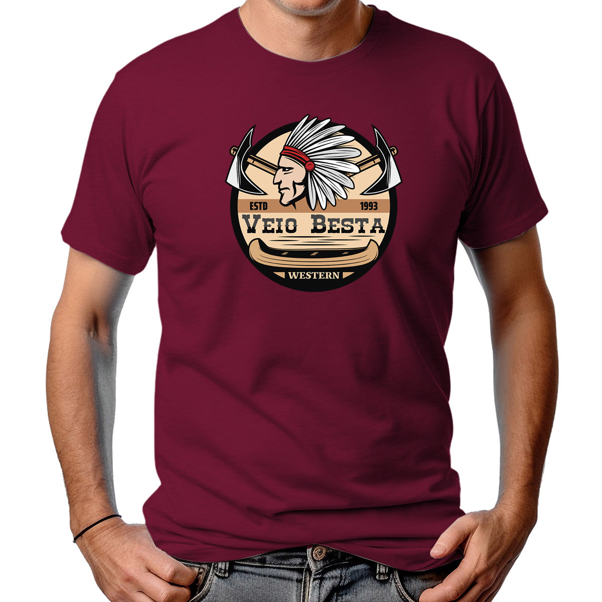 CAMISETA MASCULINA INDIO