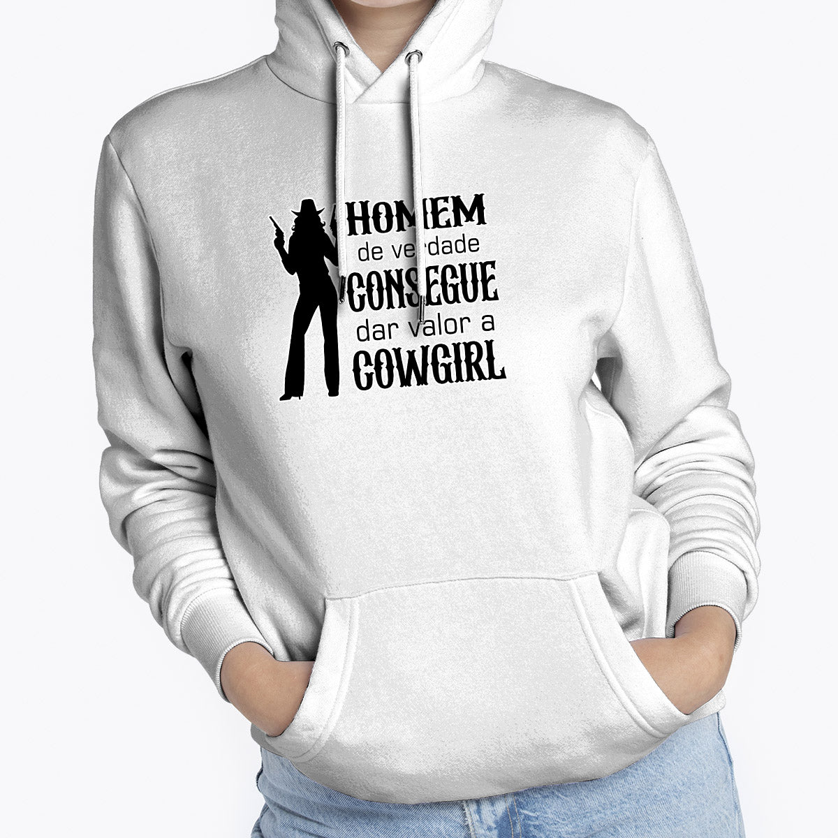 MOLETOM FEMININO VALOR A COWGIRL