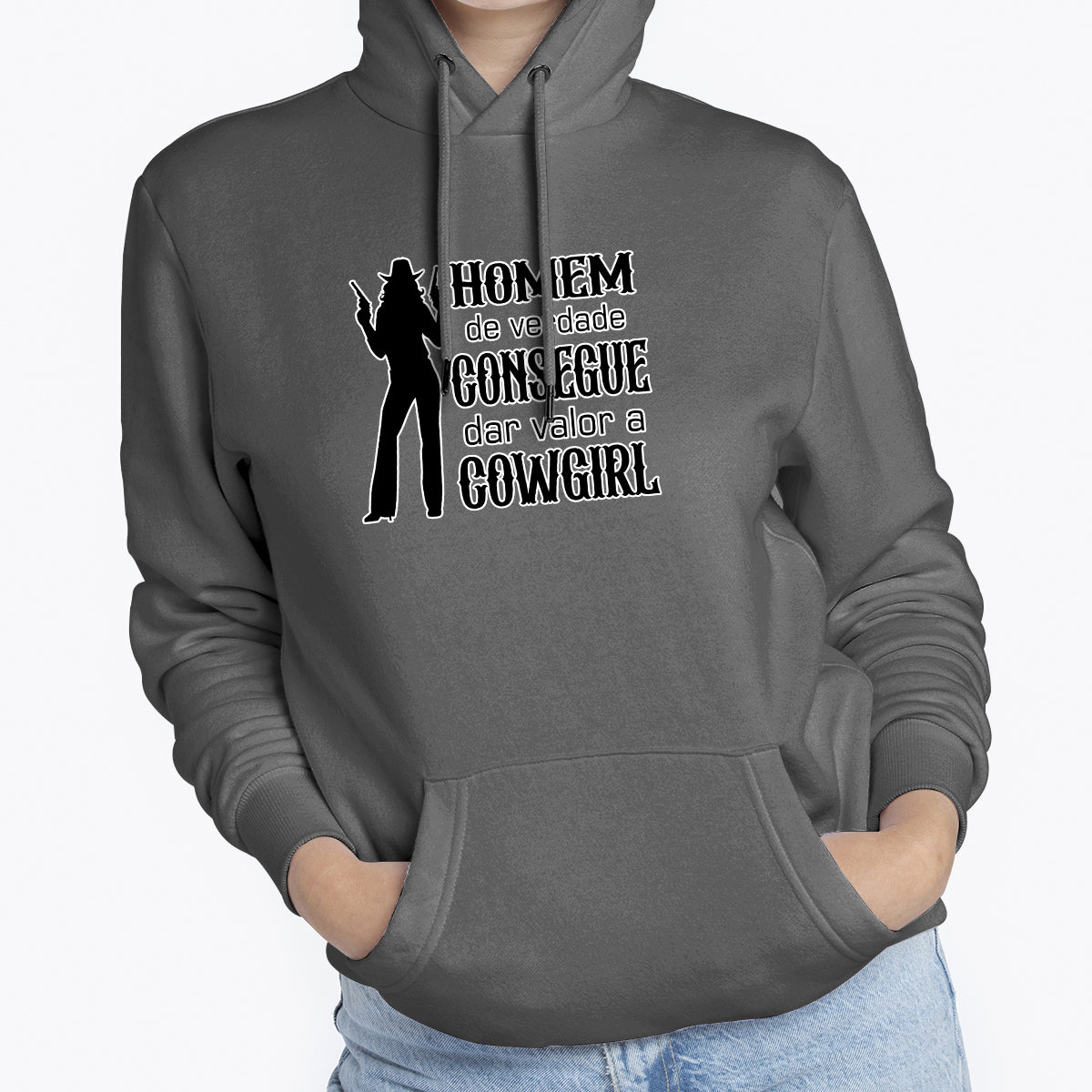 MOLETOM FEMININO VALOR A COWGIRL