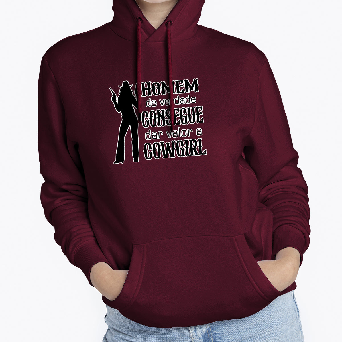 MOLETOM FEMININO VALOR A COWGIRL
