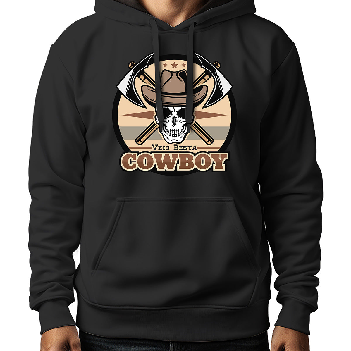MOLETOM MASCULINO COWBOY VEIO BESTA