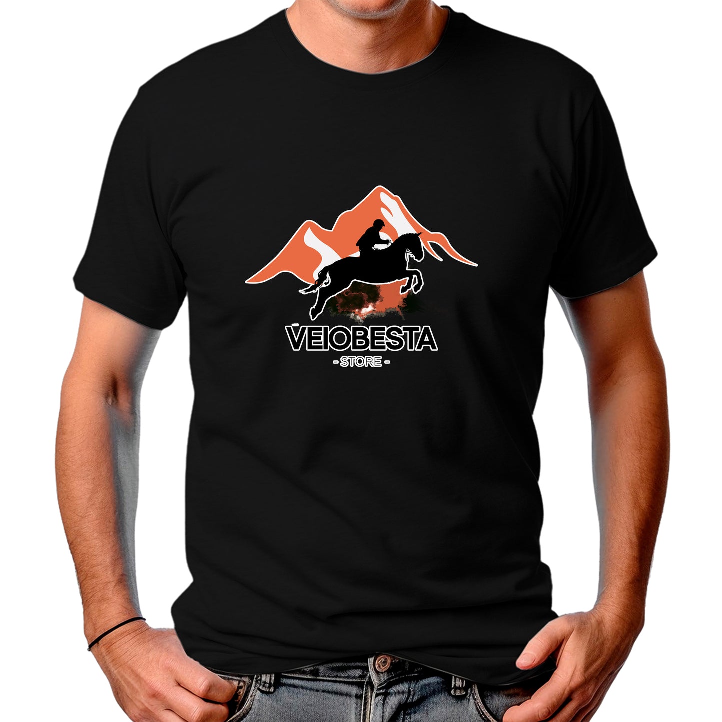 CAMISETA MASCULINA VEIO BESTA STORE