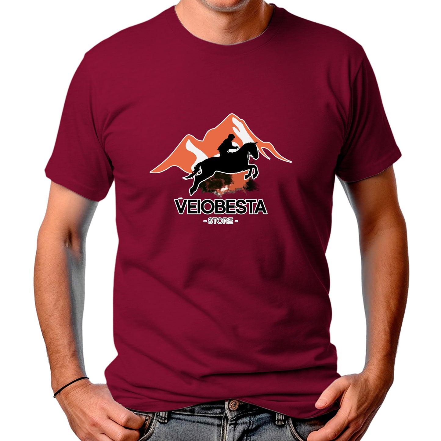 CAMISETA MASCULINA VEIO BESTA STORE