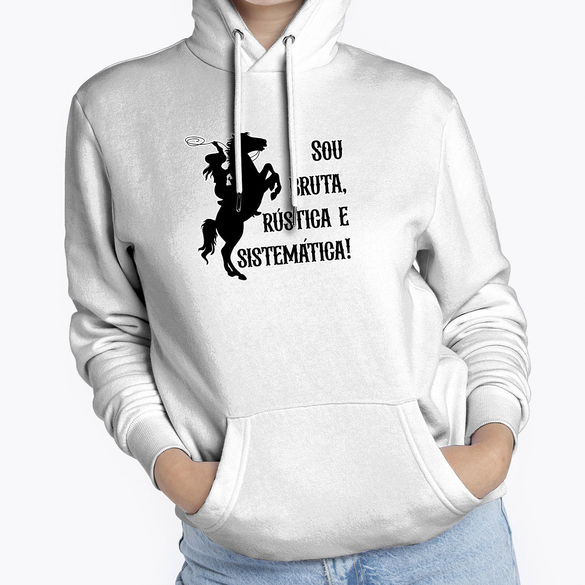 MOLETOM FEMININO BRUTA RÚSTICA E SISTEMÁTICA