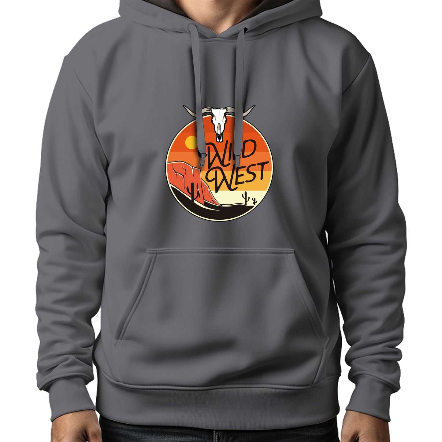 MOLETOM MASCULINO WILD WEST SUNSET