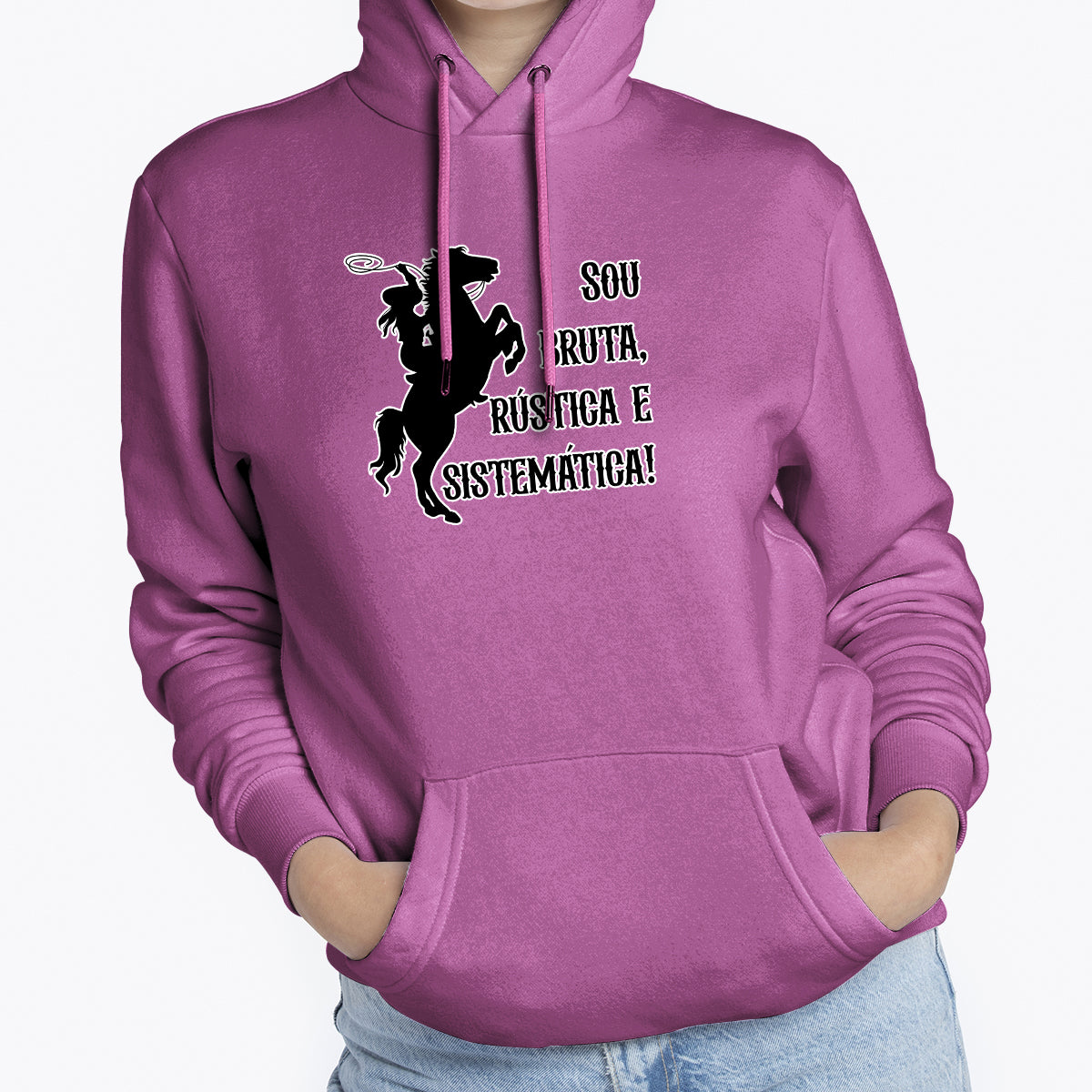 MOLETOM FEMININO BRUTA RÚSTICA E SISTEMÁTICA