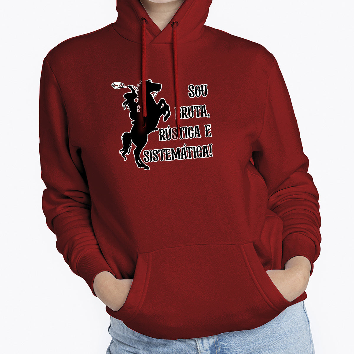 MOLETOM FEMININO BRUTA RÚSTICA E SISTEMÁTICA