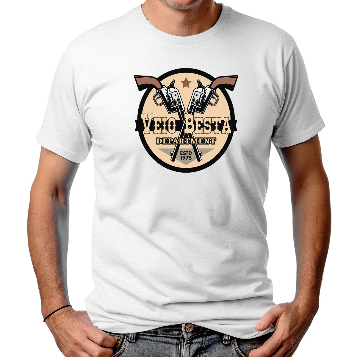 CAMISETA MASCULINA VEIO BESTA DEPARTMENT