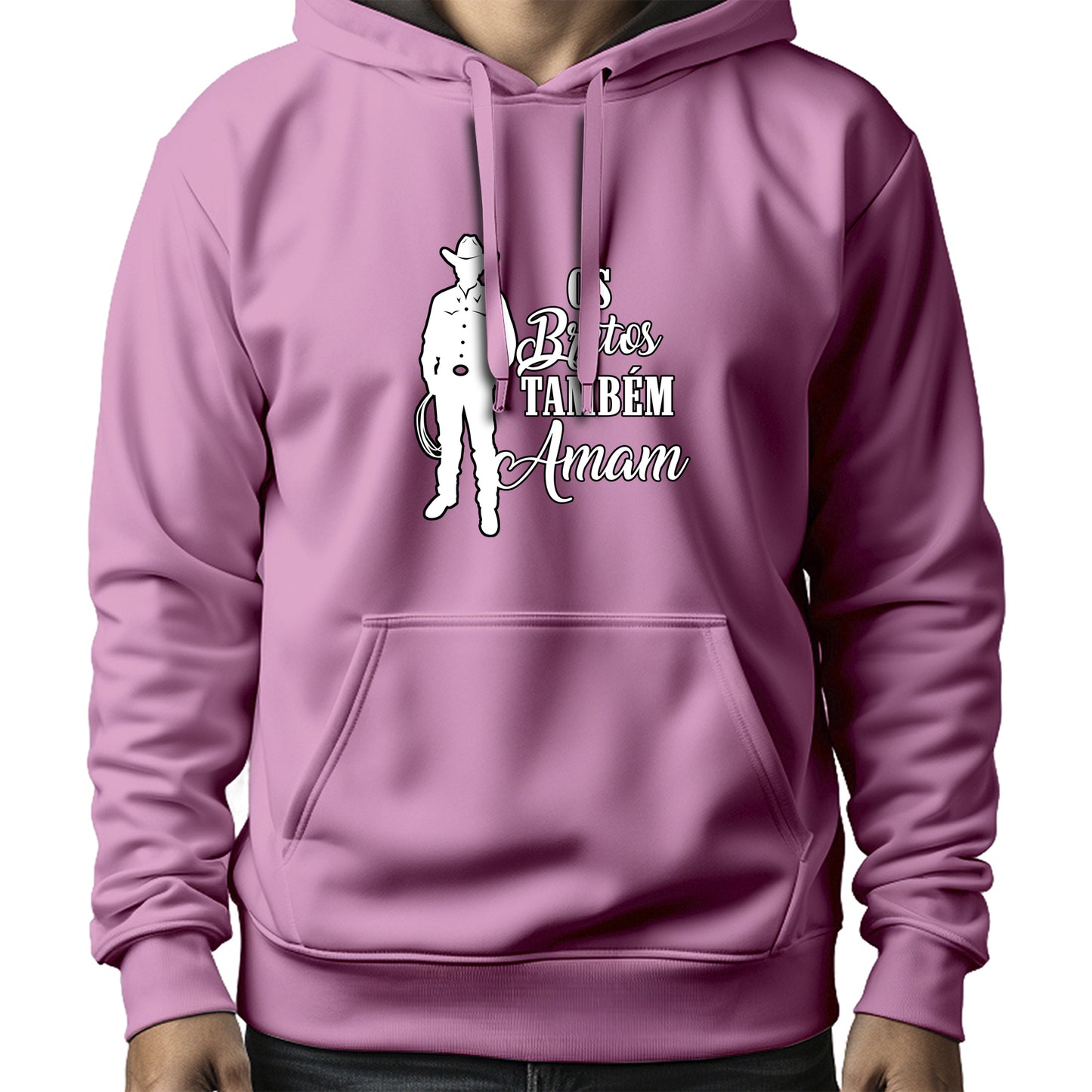 MOLETOM MASCULINO BRUTOS TAMBÉM AMAM /W