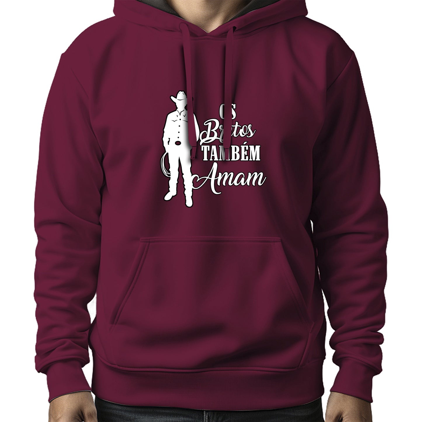MOLETOM MASCULINO BRUTOS TAMBÉM AMAM /W