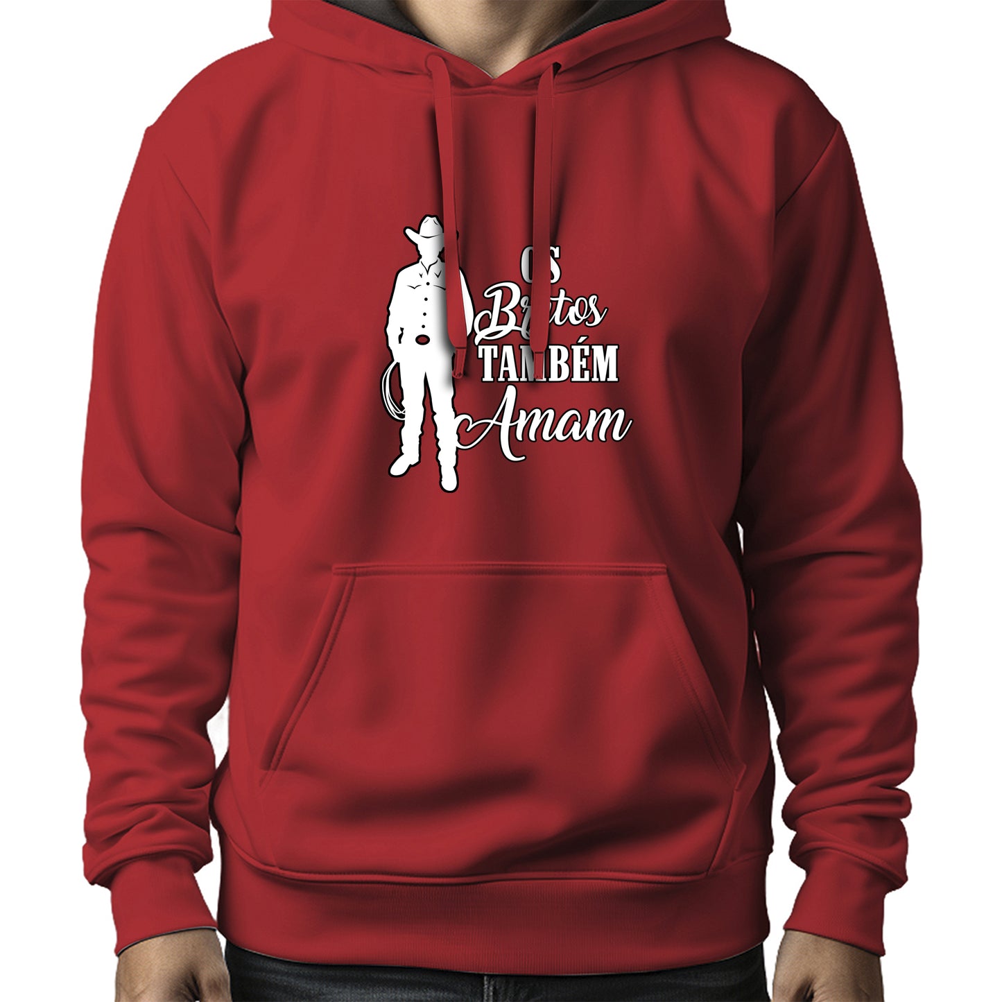 MOLETOM MASCULINO BRUTOS TAMBÉM AMAM /W