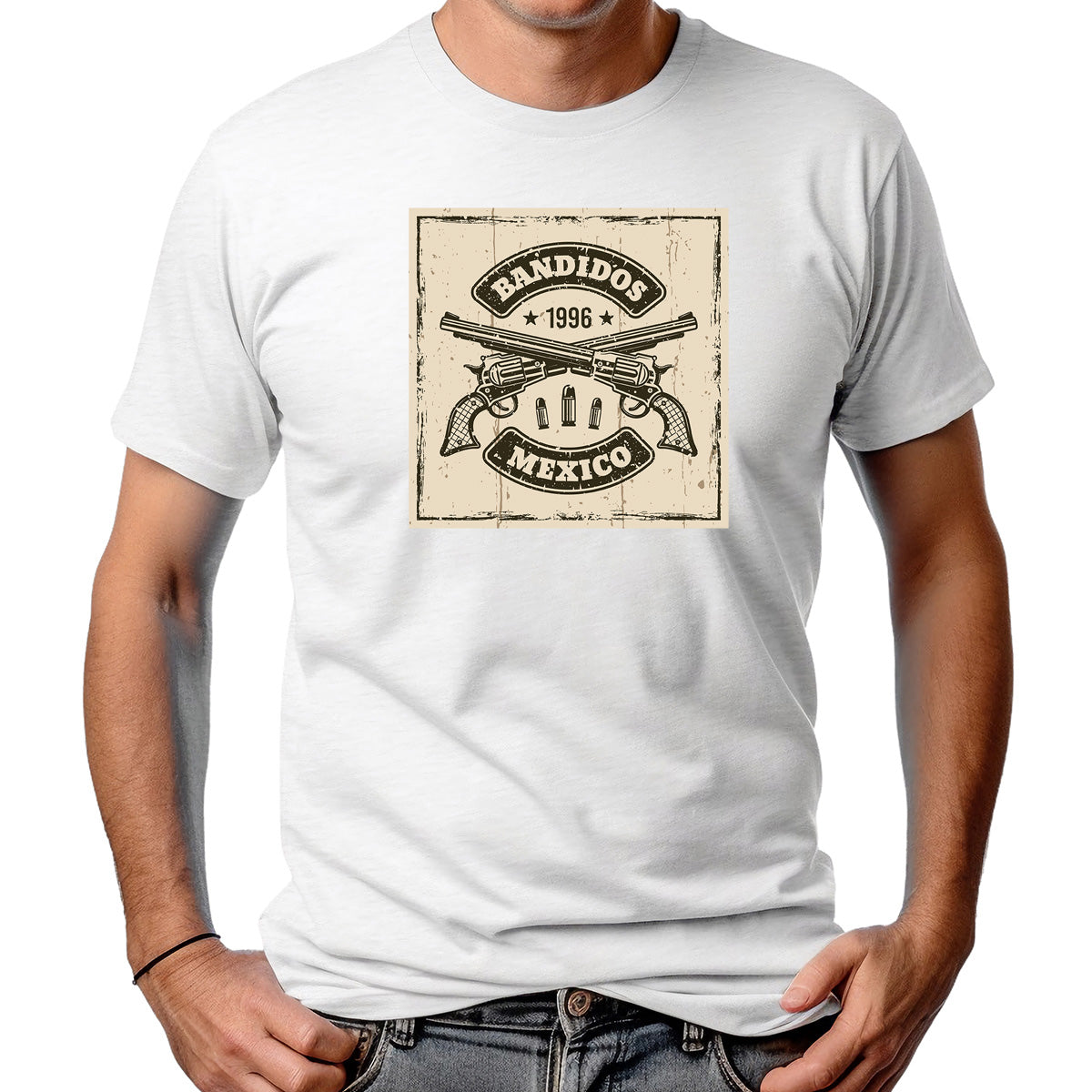 CAMISETA MASCULINA BANDIDOS MEXICO