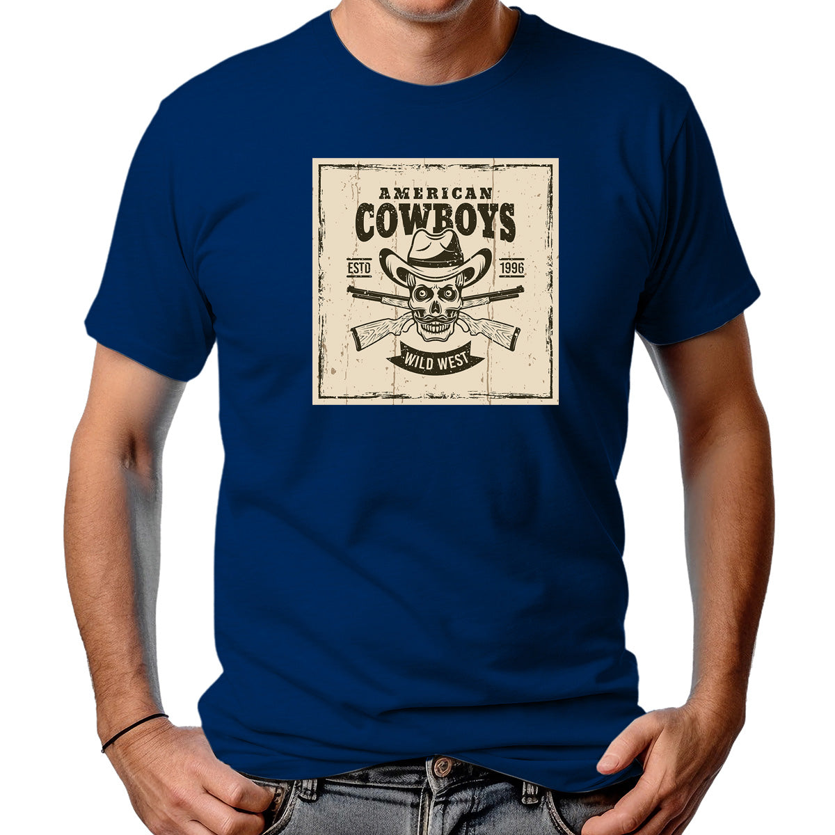CAMISETA MASCULINA AMERICAN WILD WEST