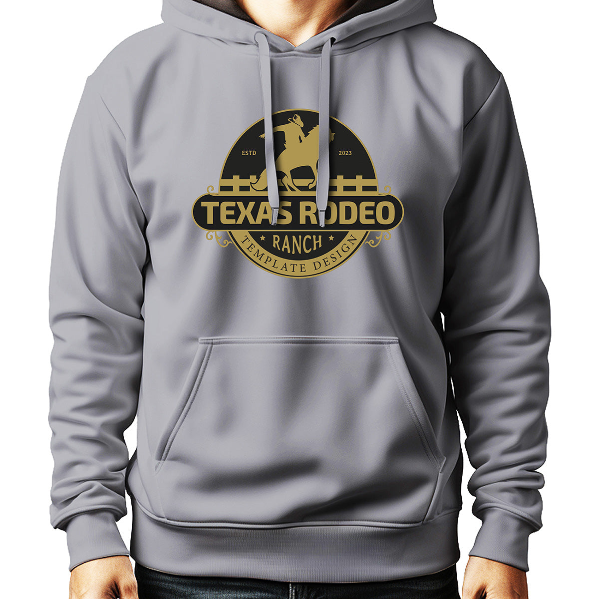 MOLETOM MASCULINO TEXAS RODEIO RANCH
