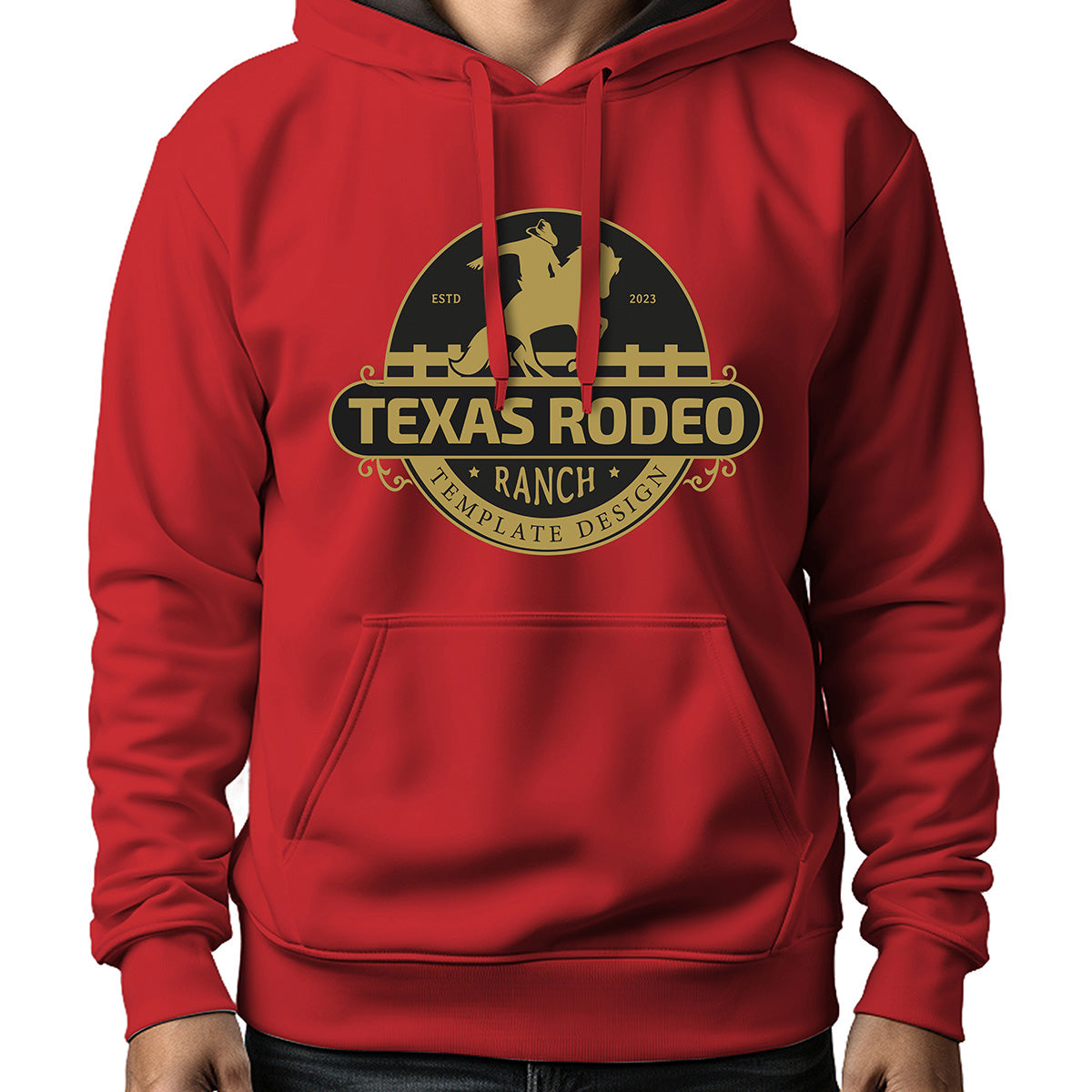 MOLETOM MASCULINO TEXAS RODEIO RANCH