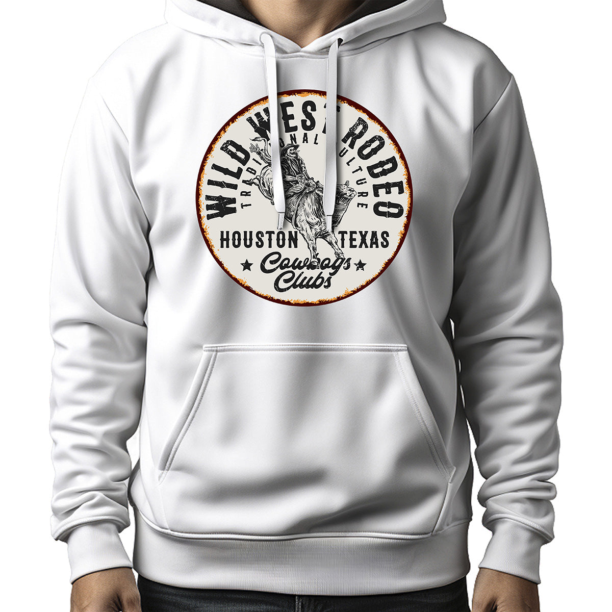 MOLETOM MASCULINO WILD WEST RODEIO 2