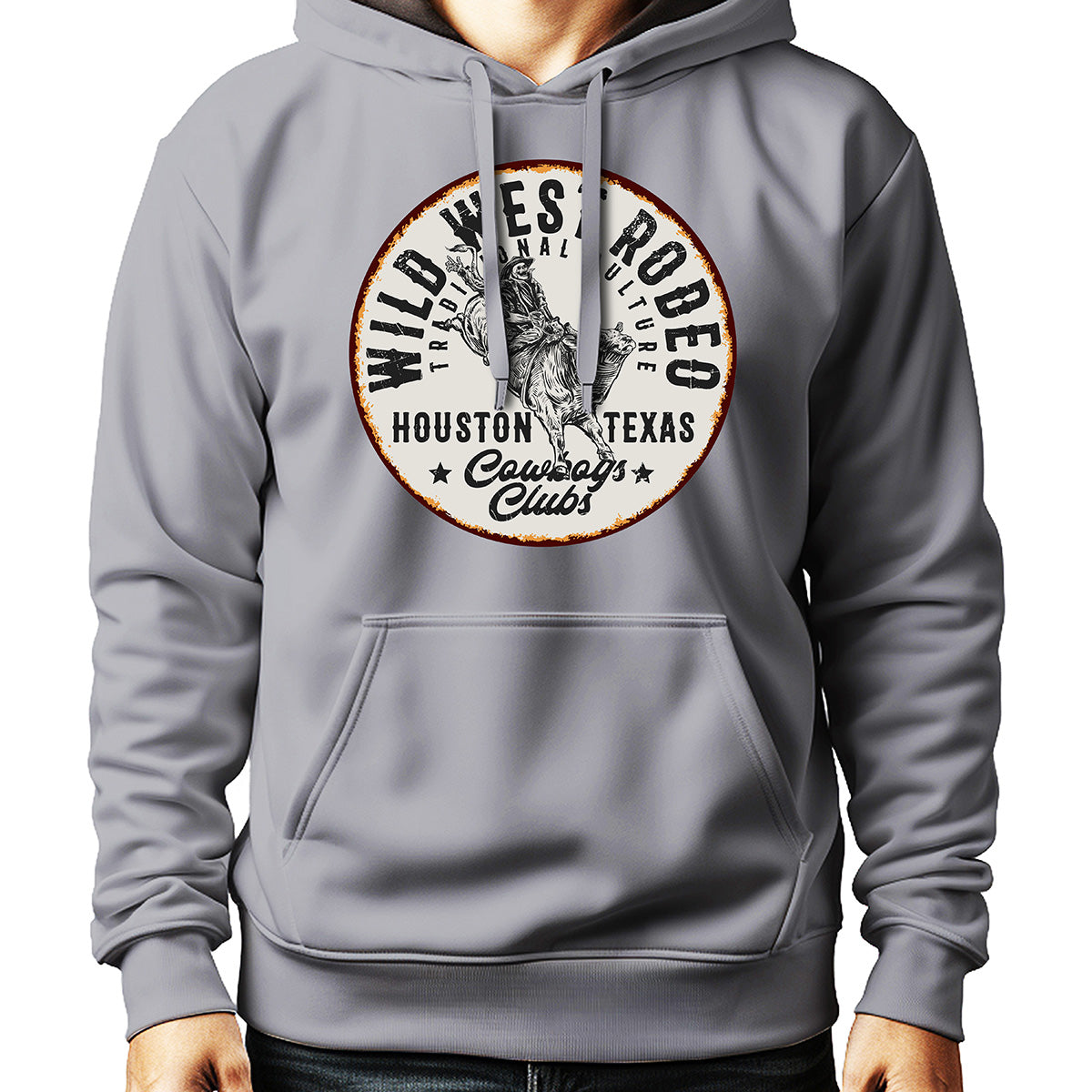 MOLETOM MASCULINO WILD WEST RODEIO 2