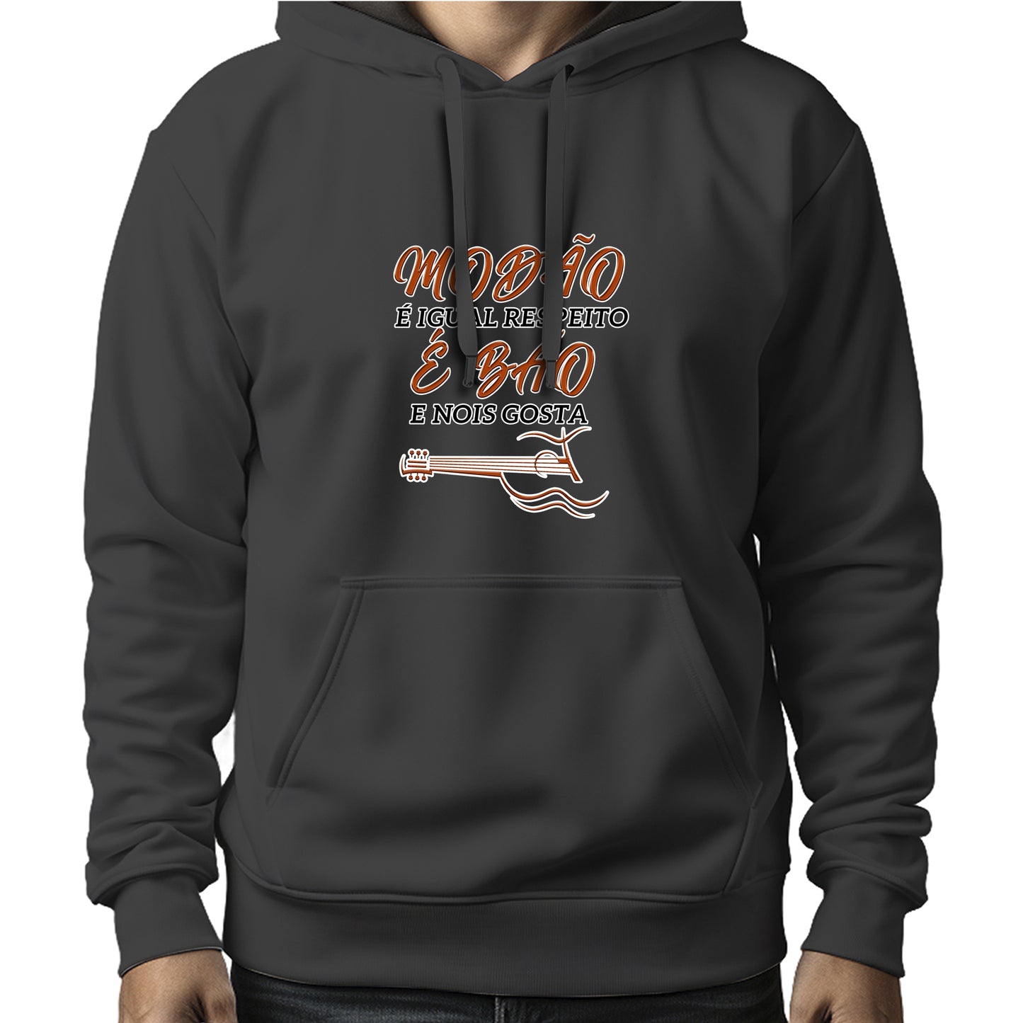 MOLETOM MASCULINO MODÃO É BÃO