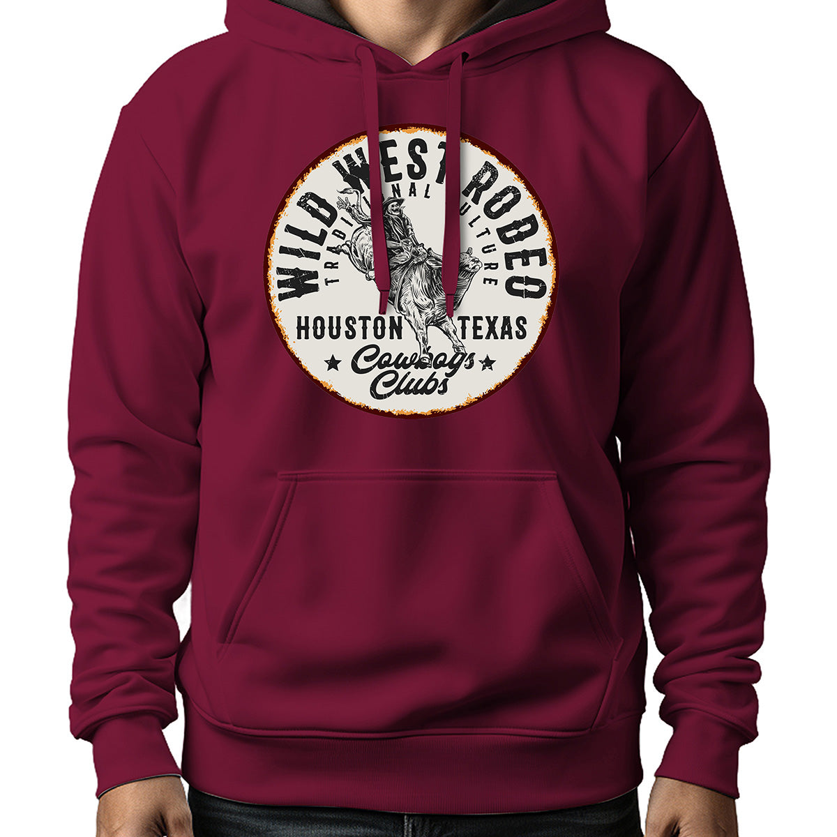 MOLETOM MASCULINO WILD WEST RODEIO 2