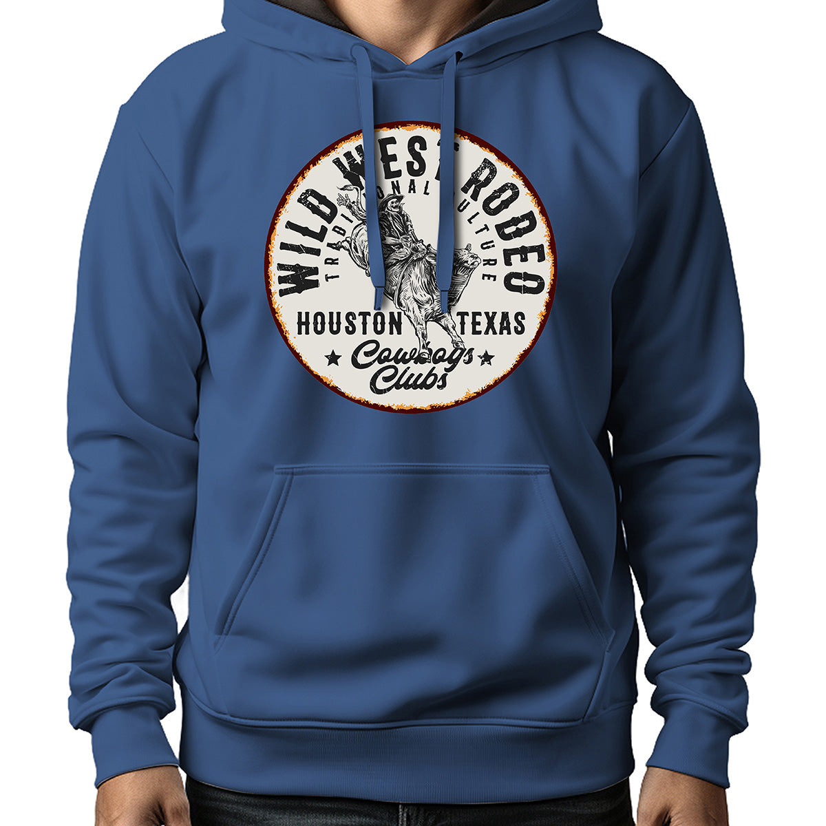 MOLETOM MASCULINO WILD WEST RODEIO 2