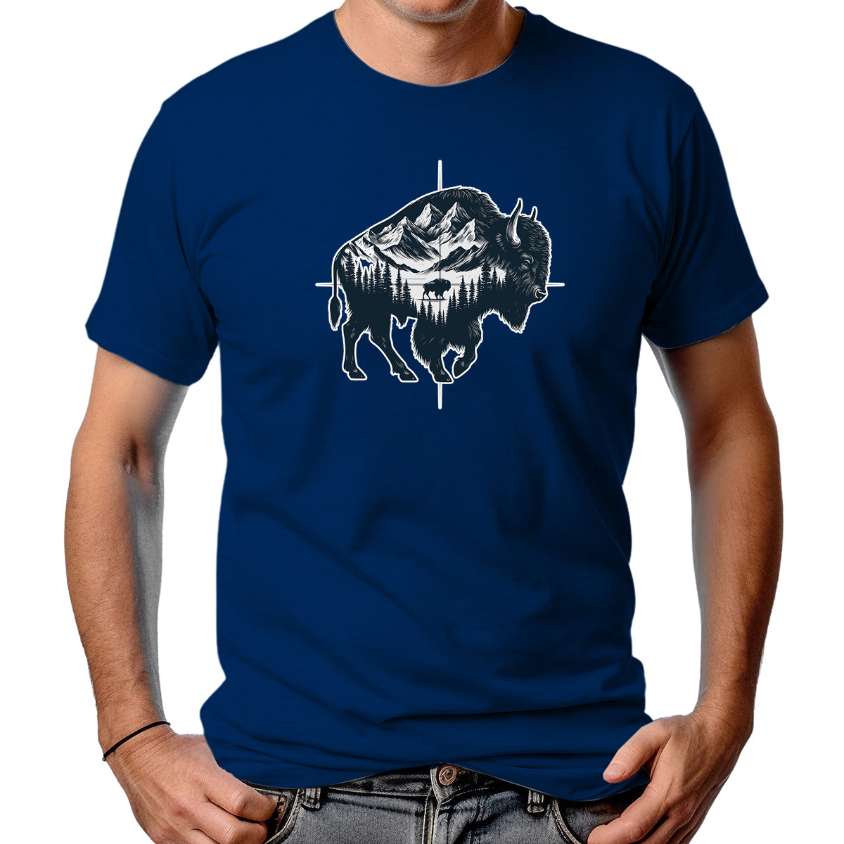 CAMISETA MASCULINA BULL DOT