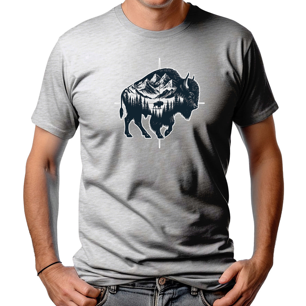 CAMISETA MASCULINA BULL DOT