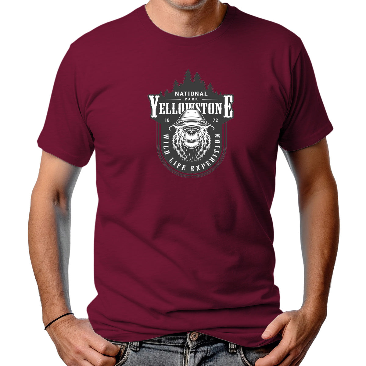 CAMISETA MASCULINA YELLOWSTONE