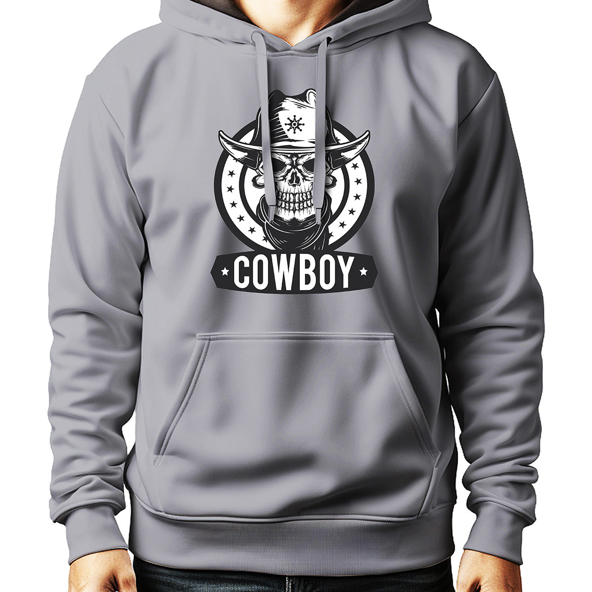 MOLETOM MASCULINO CAVEIRA COWBOY